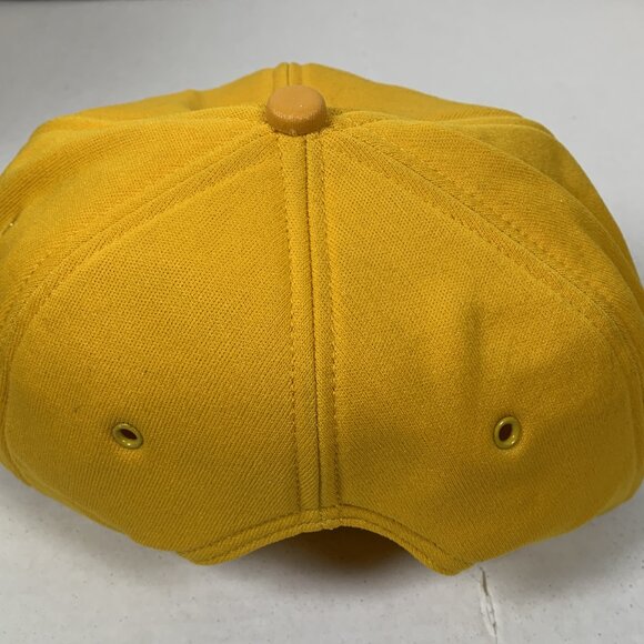 Vintage Duke Power "Citizenship Service" Yellow Snapback Hat - Picture 13 of 13